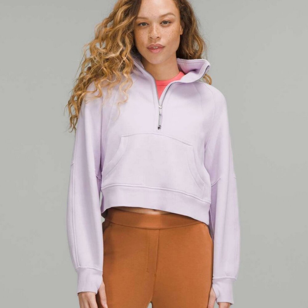 EUC Lululemon Scuba Funnelneck - Lilac Ether - M/L